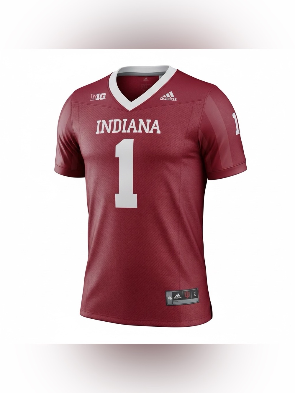 Indiana University Hoosiers Adidas Big10 Mens Size S Jersey NCAA Football